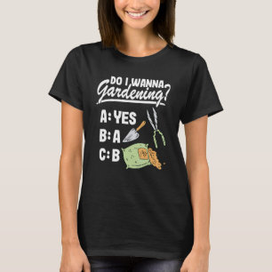 Camiseta Eu Quero Abc de Jardinagem Plantas Vintage Jardine