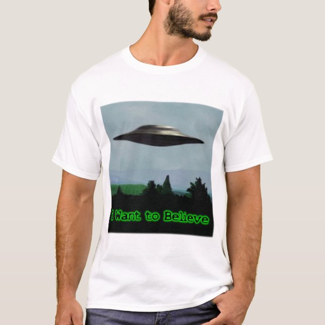 Camiseta Eu quero acreditar (Frente)