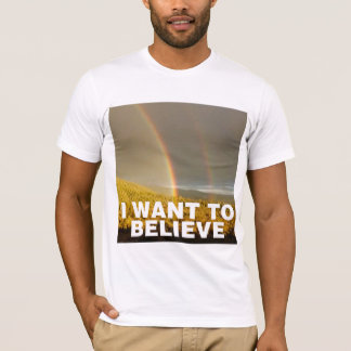 Camiseta Eu quero acreditar