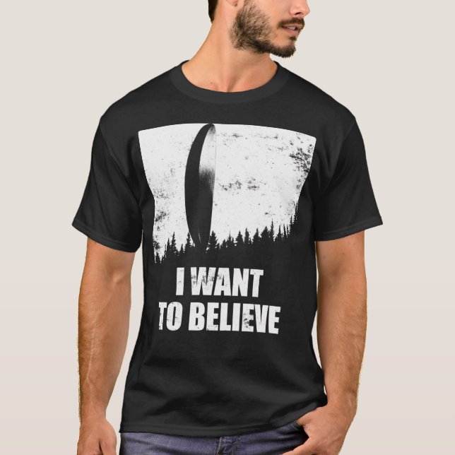 Camiseta Eu Quero Acreditar - Chegada (Frente)