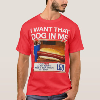 Camiseta Eu quero aquele cachorro em mim