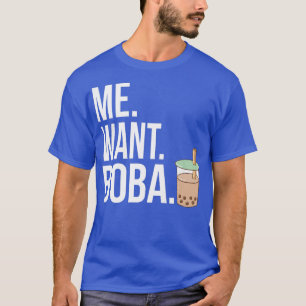 Camiseta Eu Quero Boba Bubble Kawaii Tea Graphic Premium