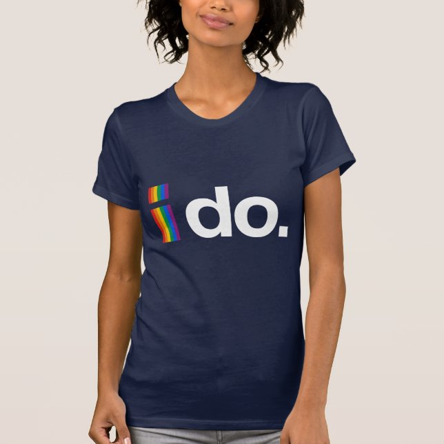CAMISETA EU QUERO CASAR-SE (Frente)