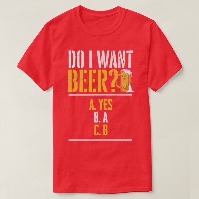 Camiseta Eu Quero Cervejas Beer Beer Beer Bebendo 1 (Frente do Design)