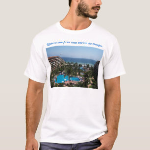 Camiseta Eu quero comprar uma partilha de tempo