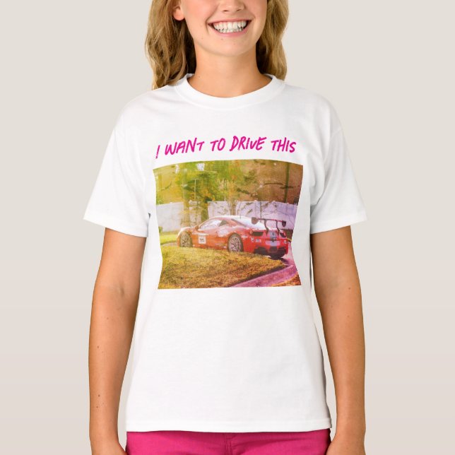 Camiseta Eu Quero Dirigir Isto (Frente)