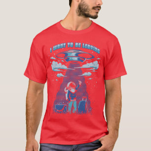 Camiseta Eu quero ir embora