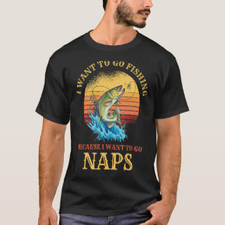 Camiseta Eu Quero Ir Pescar & Sonecas Hilário Pesca