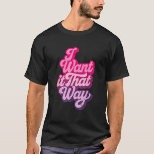 Camiseta Eu quero isso daquele jeito Festa de dança disco v