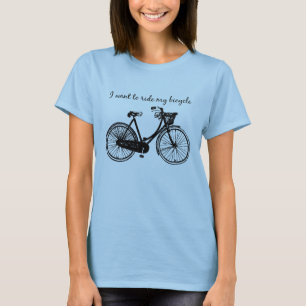 Camiseta "Eu quero montar citações inspiradas da minha