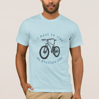 Camiseta eu quero montar meu Mountain bike!