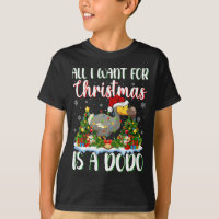Eu Quero O Natal É Um Dodo Pássaro Árvore Xmas Lig