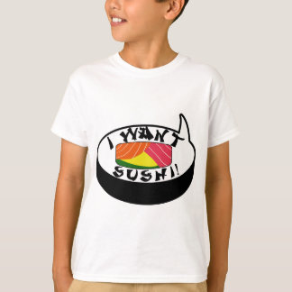Camiseta Eu quero o sushi