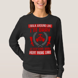 Camiseta Eu Quero Pintar Mais Carros, Pintor Automático
