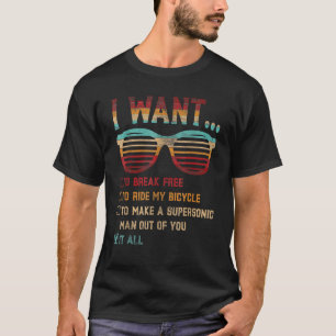 Camiseta Eu Quero Quebrar Gratuitamente Para Andar Na Minha