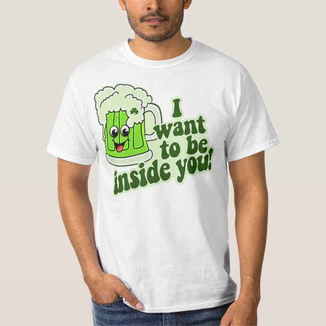 Camiseta Eu quero ser dentro de você (Frente)