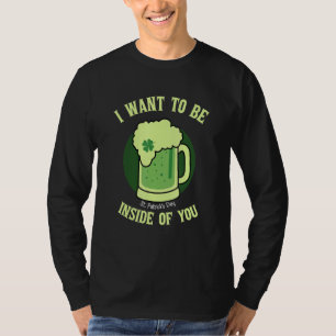 Camiseta Eu Quero Ser Dentro Para Você Rua De Carne.