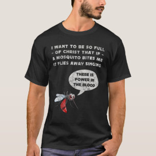 Camiseta Eu quero ser tão Cheio de Cristo Cristão Engraçado
