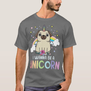 Camiseta Eu quero ser um presente mágico de cachimbo do Uni