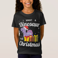 Eu Quero Um Dinossauro Para O Natal Engraçado Dino