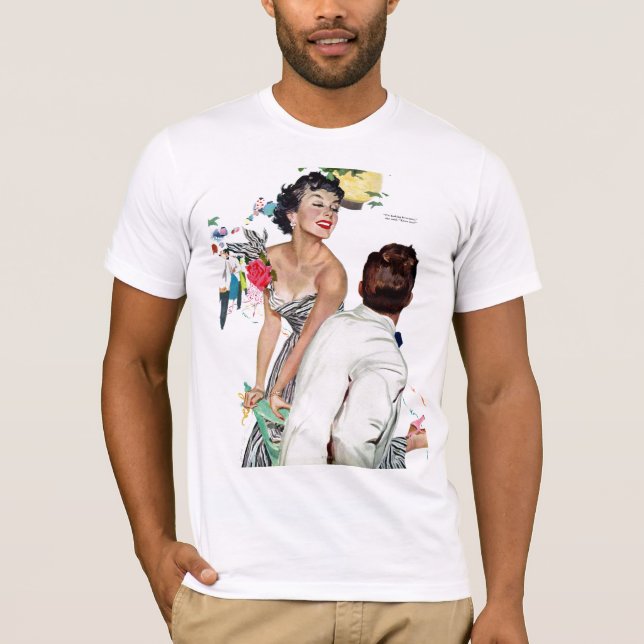 Camiseta Eu quero um homem (Frente)
