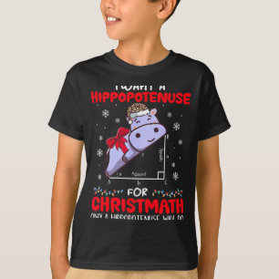 Camiseta Eu Quero Uma Hipotenusa Para O Professor De Matemá