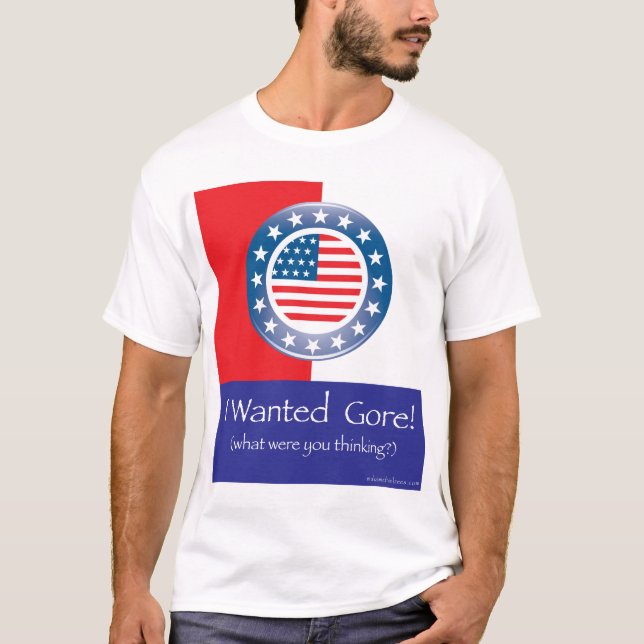 Camiseta Eu quis o t-shirt de Gore (Frente)