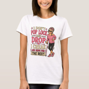 Camiseta Eu Range e Espero pelo Melhor Humor de Idosos