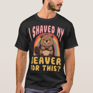Camiseta Eu Rastei Meu Castor Por Isto Ser Engraçado