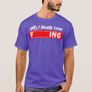 Camiseta Eu realmente adoro FAZER Fazenda Engraçada Piada O