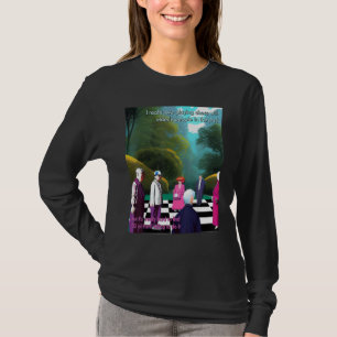 Camiseta Eu realmente amo jogar xadrez com pessoas idosas