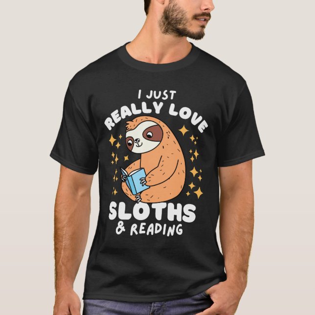 Camiseta Eu Realmente Amo Lentes E Leitura (Frente)