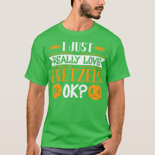Camiseta Eu Realmente Amo Pretzels