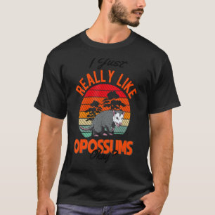 Camiseta Eu realmente gosto muito de Gambás