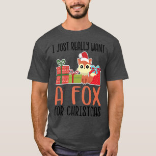 Camiseta Eu realmente quero um pro prato de Natal