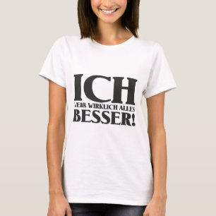 Camiseta Eu realmente sei tudo melhor!
