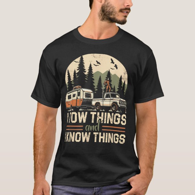 Camiseta Eu Reboco Coisas E Eu Sei Coisas Dia Dos Pais Tril (Frente)