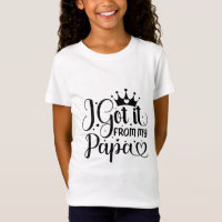 Eu recebi do meu papai