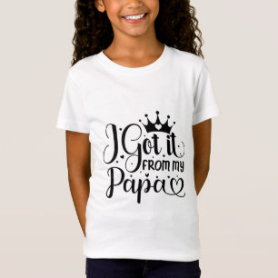Camiseta Eu recebi do meu papai
