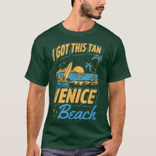 Camiseta Eu Recebi Este Bronzeado De Venice Beach Californi