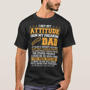 Camiseta Eu Recebo Minha Atitude Da Minha Maldita Gordura D