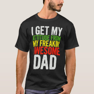 Camiseta Eu Recebo Minha Atitude Do Meu Caro Da