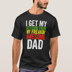 Camiseta Eu Recebo Minha Atitude Do Meu Caro Da