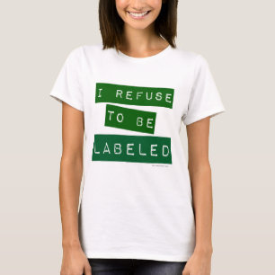 Camiseta Eu recuso ser Lableled