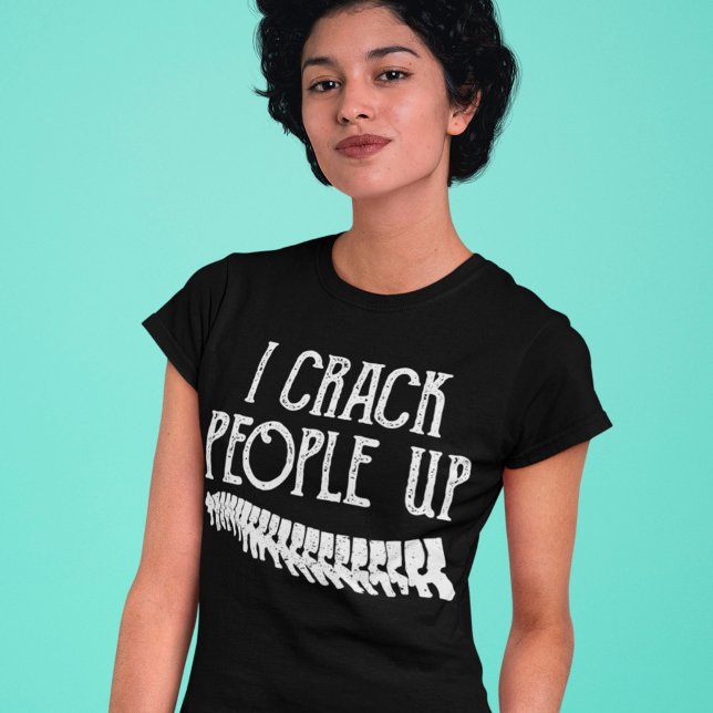 Camiseta Eu rendo Pessoas Engraçadas Presente Chiropractor (Criador carregado)