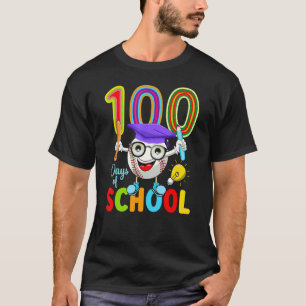 Camiseta Eu Resolvi 100 Dias De Escola Americana De Basebal