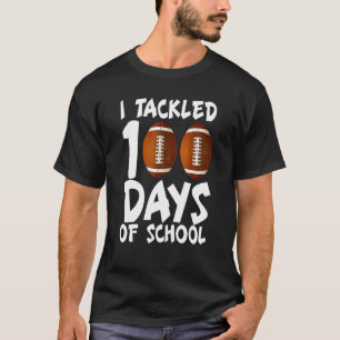 Camiseta Eu Resolvi 100 Dias De Futebol Escolar 100º Dia B