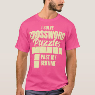 Camiseta Eu Resolvo Caça-Palavras Depois da Minha Hora de D