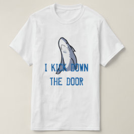 Camiseta Eu retrocedo abaixo da porta