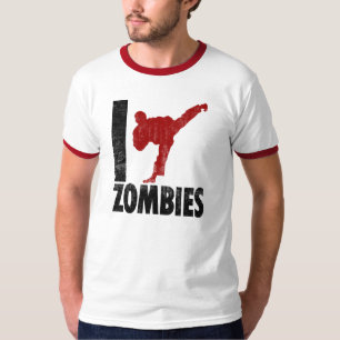 Camiseta Eu retrocedo zombis
